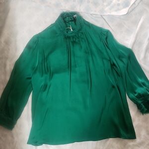 Elegant Green Women's Top